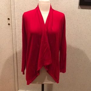 Eileen Fisher Merino Petite Open Cardigan